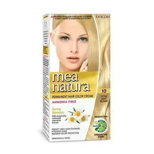 product 10 MEA NATURA ΣΕΤ ΒΑΦΗΣ ΧΩΡΙΣ ΑΜΜΩΝΙΑ 60ML ΚΑΤΑΞΑΝΘΟ