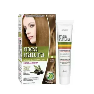 product 8 MEA NATURA ΣΕΤ ΒΑΦΗΣ ΧΩΡΙΣ ΑΜΜΩΝΙΑ 60ML ΞΑΝΘΟ ΑΝΟΙΧΤΟ