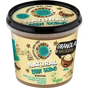 product SKIN SUPER GOOD Natural Body Scrub, Granola & Macadamia Nut, 360 ml