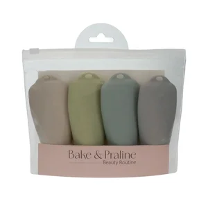 product Bake & Praline Σετ Μπουκάλια Ταξιδιού Σιλικόνης