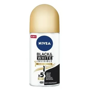 product Deo Roll On Black & White Invisible Silky Smooth 50ml