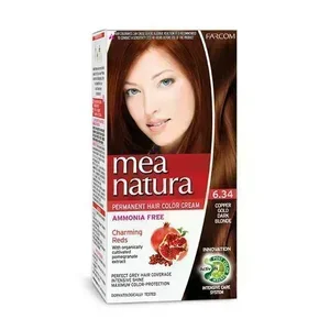 product 6.34 MEA NATURA ΣΕΤ ΒΑΦΗΣ ΧΩΡΙΣ ΑΜΜΩΝΙΑ 60ML ΞΑΝΘΟ ΣΚ.ΧΡ.Χ