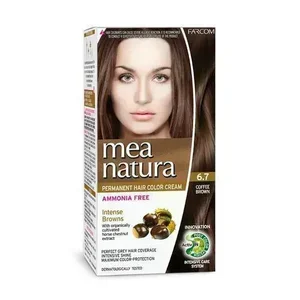 product 6.7 MEA NATURA ΣΕΤ ΒΑΦΗΣ ΧΩΡΙΣ ΑΜΜΩΝΙΑ 60ML ΚΑΦΕ